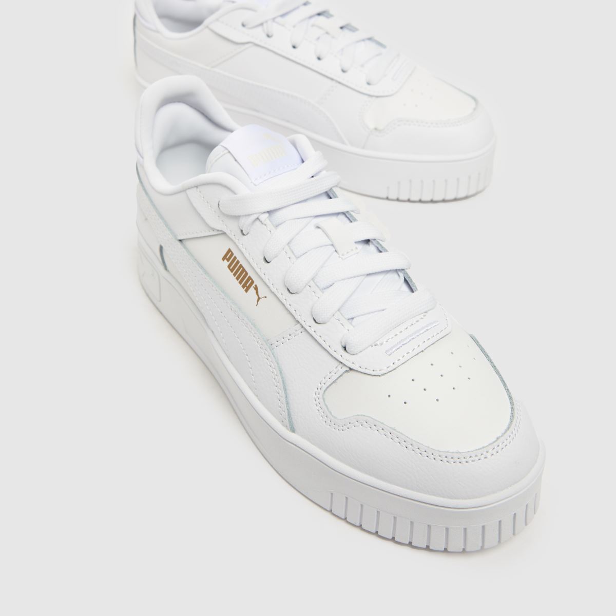 PUMA vita Carina Street flickor ungdomsskor
