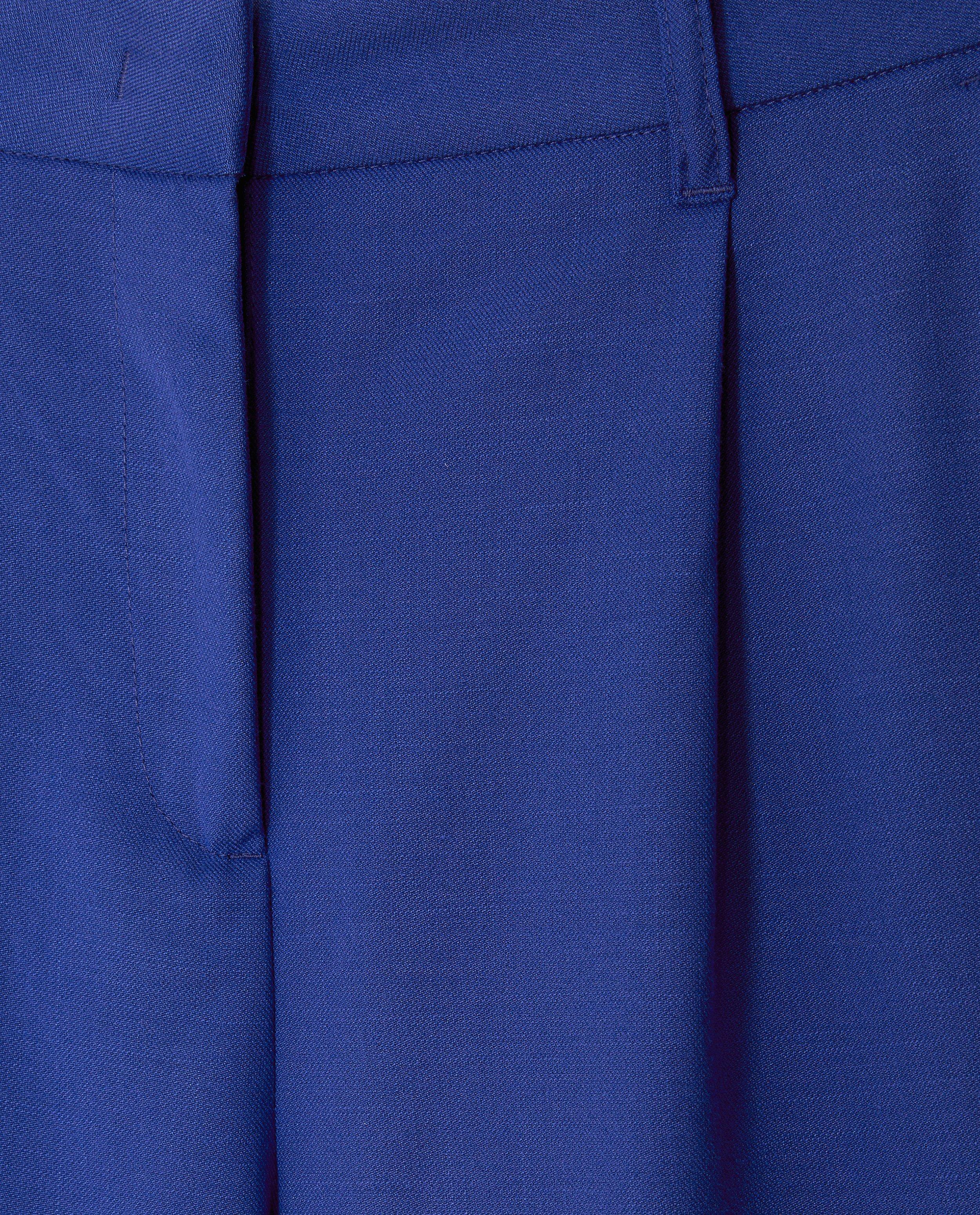 Pantaloni scurți CKS albastru închis pentru femei, albastru închis