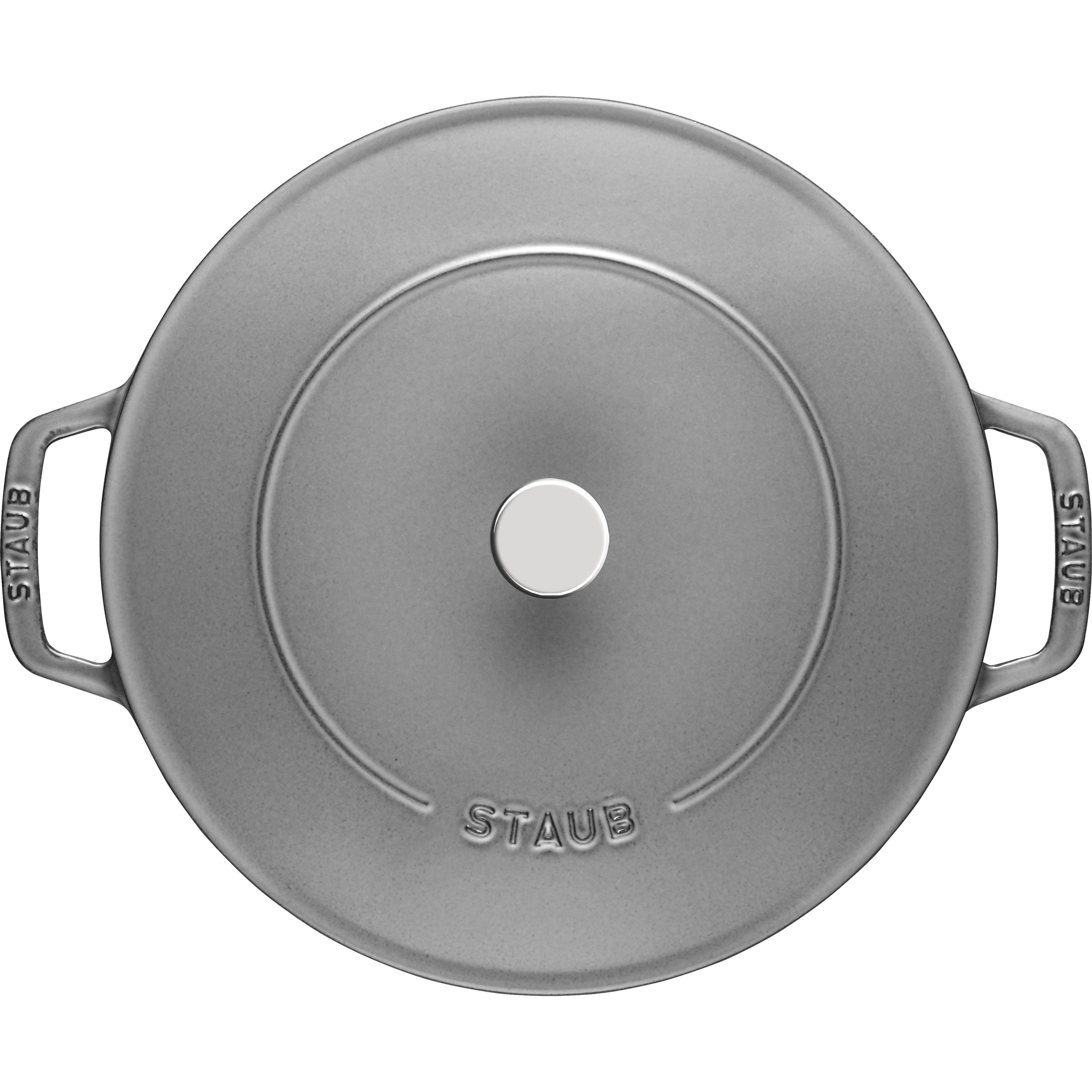 Bräter mit Chistera Drop-Structure 24 cm, Gusseisen