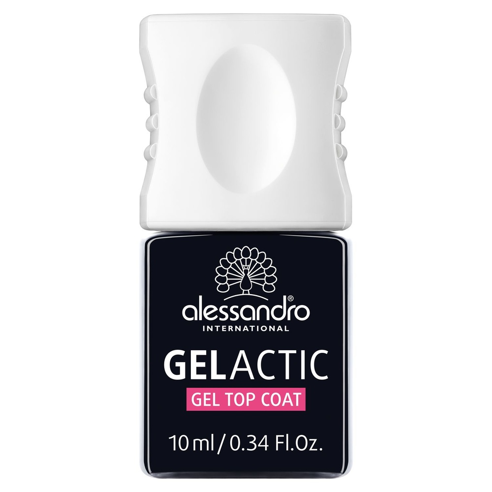 alessandro Top Coat Gelactic Brillance extrême, prolonge la tenue duvernis à ongles