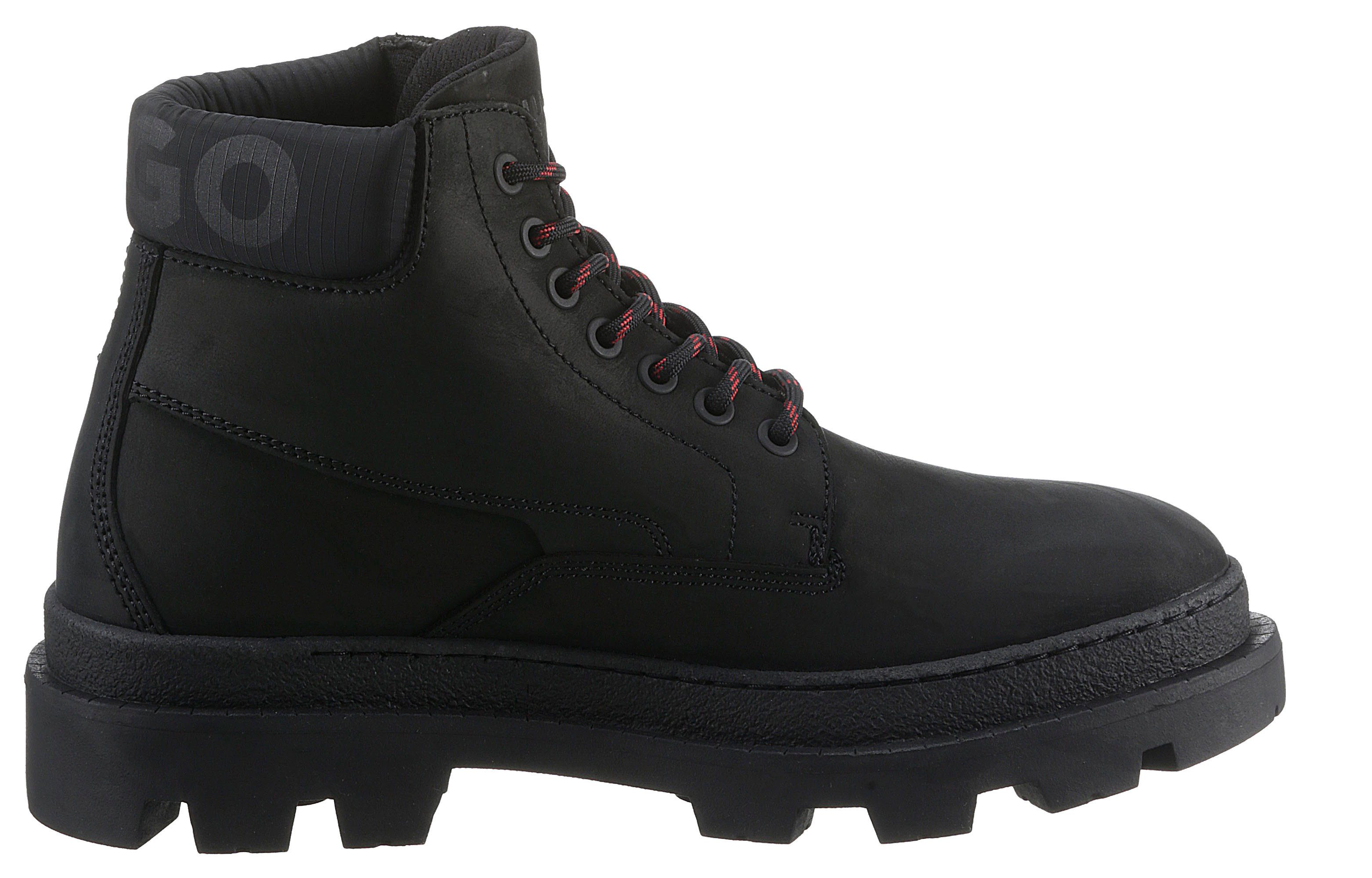 HUGO Graham_halb_ltn Schnürboots mit kräftiger Profilsohle