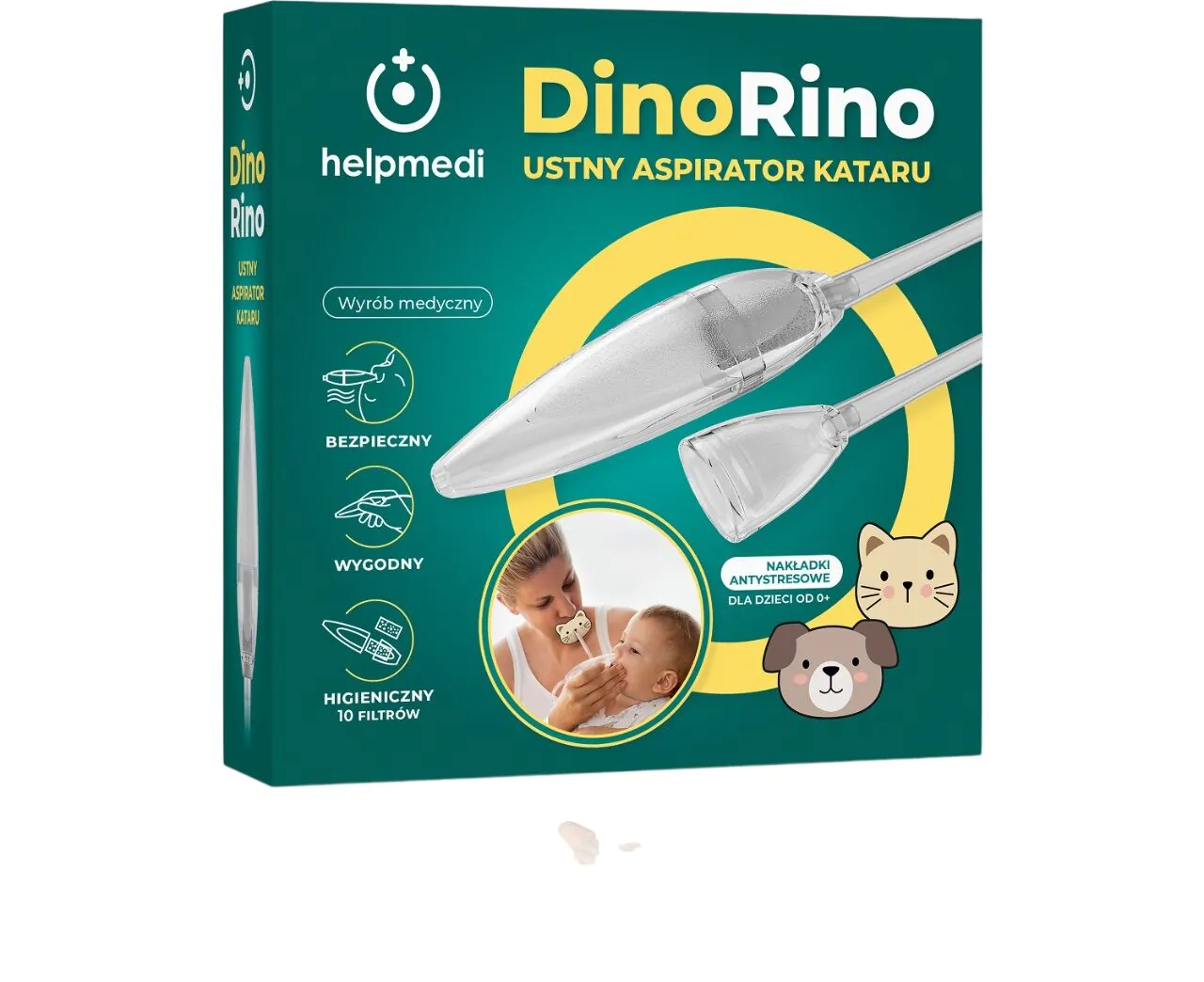 HelpMedi DinoRino oralni aspirator za katar 1 komad