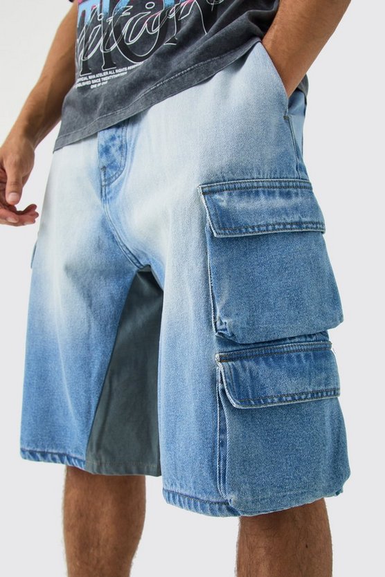 Jeansshorts mit Taschen