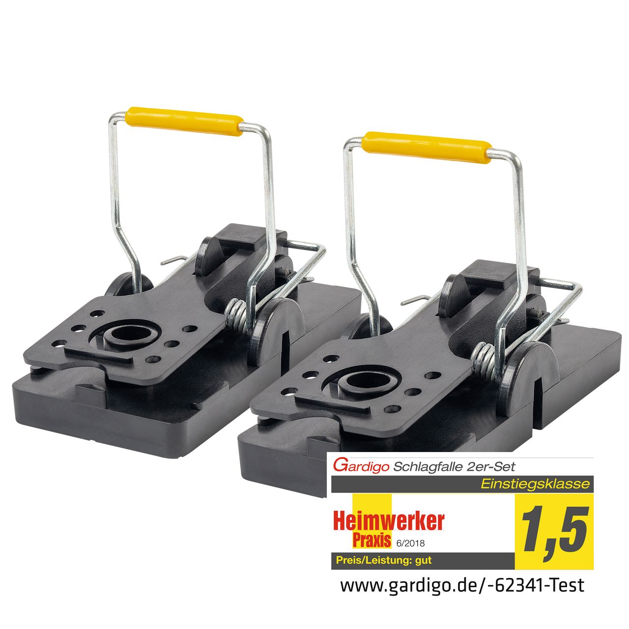 Gardigo Schlagmausefalle 2er-Set