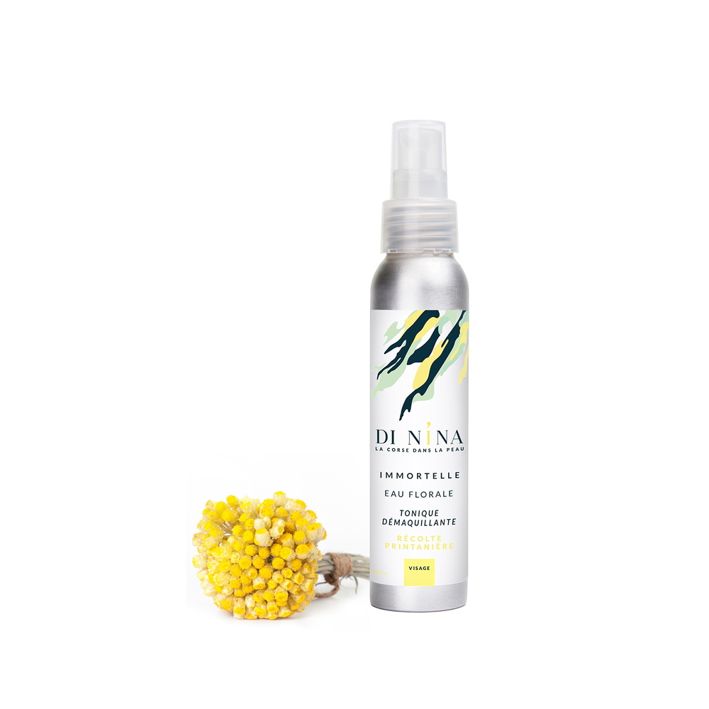 di nina Eau tonique immortelle sauvage Tonique Démaquillant