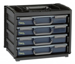 Raaco 136242 HandyBox + 2 x PSC4-15 und 2 x PSC4-17 Sortimentsboxen
