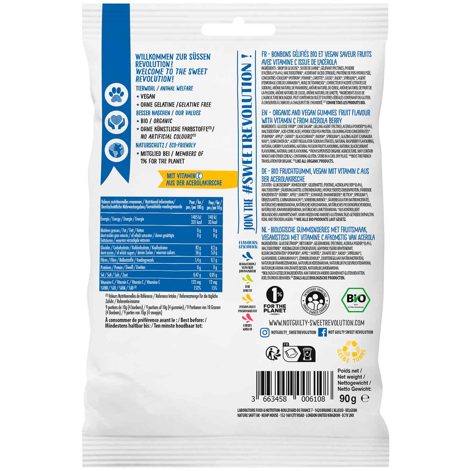 Not Guilty Vitamin Sea Bio 90g