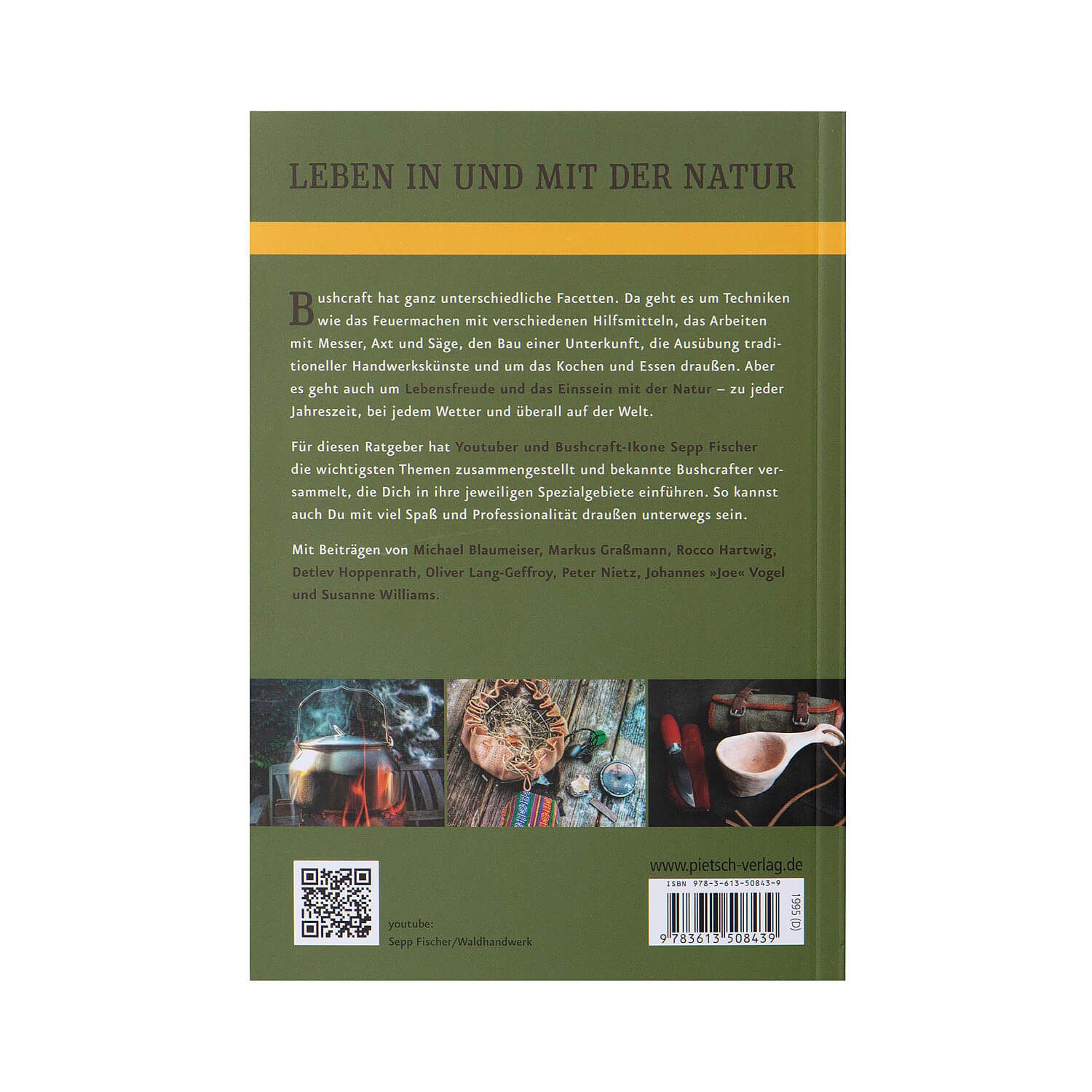 Taschenbuch Bushcraft - Das Buch vom Waldhandwerk