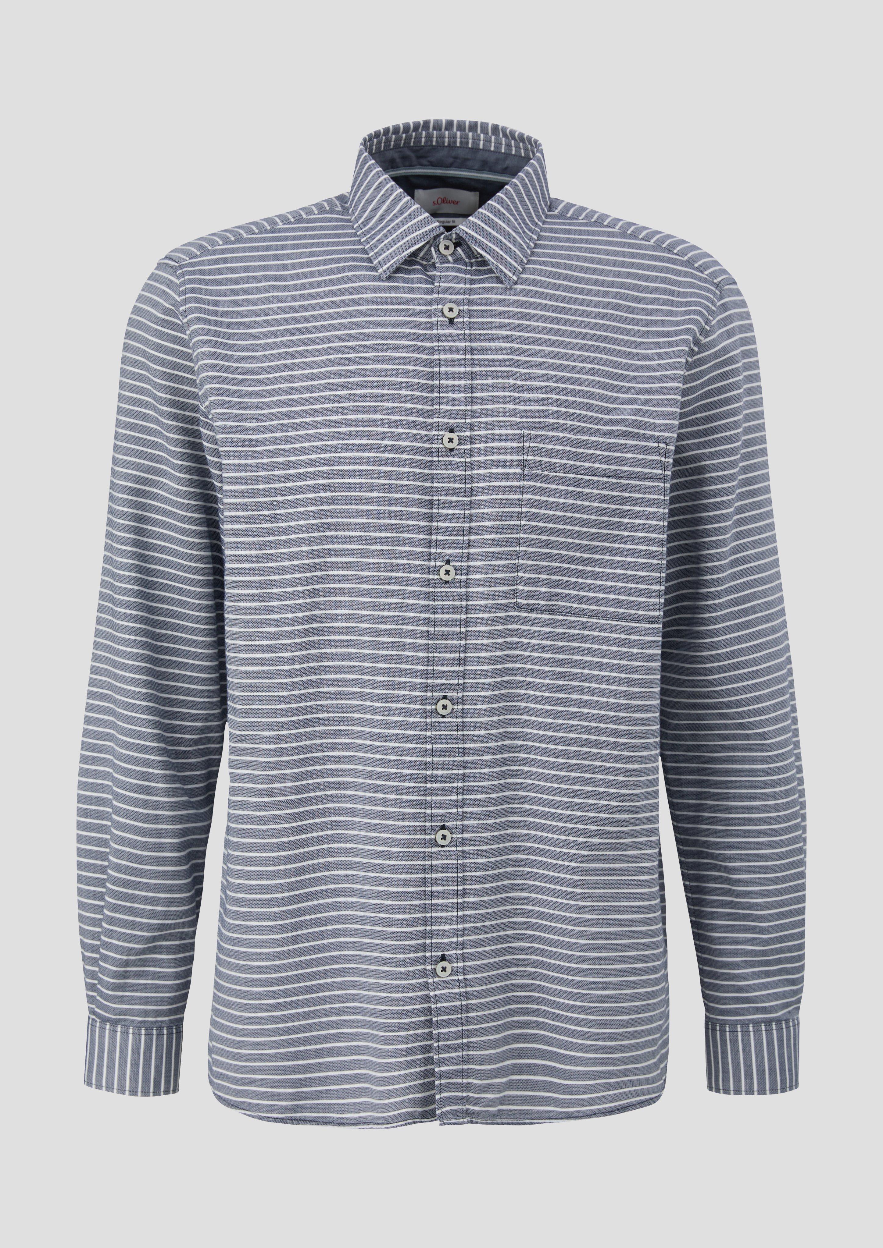 Hemd mit seitlichem Detail am Saum  2143524-58G6