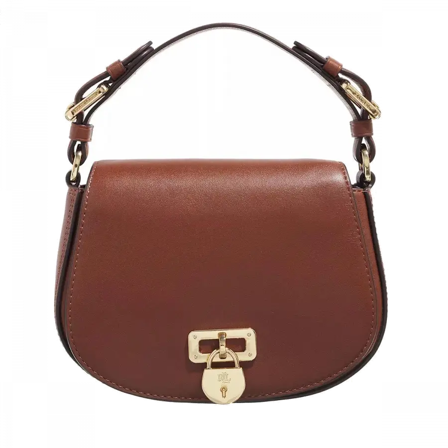 Lauren Ralph Lauren - Lauren Ralph Lauren Shoulder Bags Leder Brown - braun