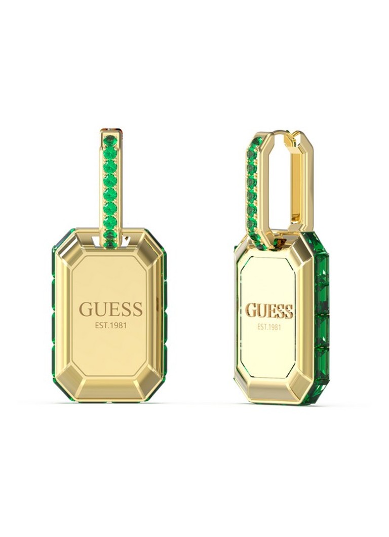GUESS Crystal Earrings JUBE04258JWYGEMT-U