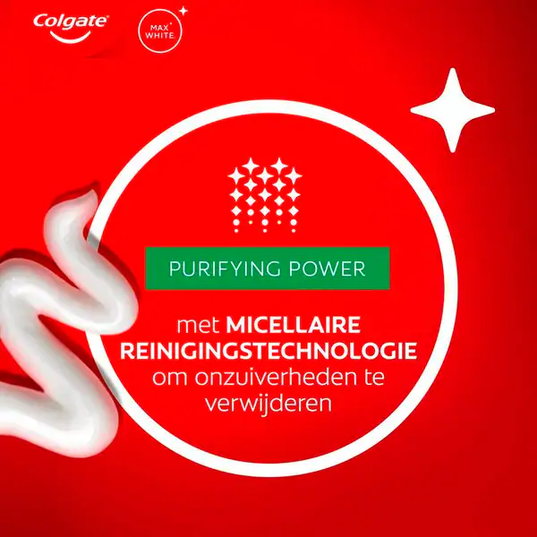 Colgate Max White Expert Purifying Power -hammasharja 75ml - valkaiseva