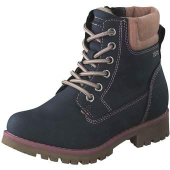 Puccetti Schnür Boots in blau
