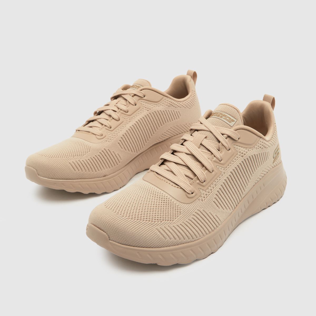 SKECHERS Bobs Sport Squad Chaos sportcipő bézs színben