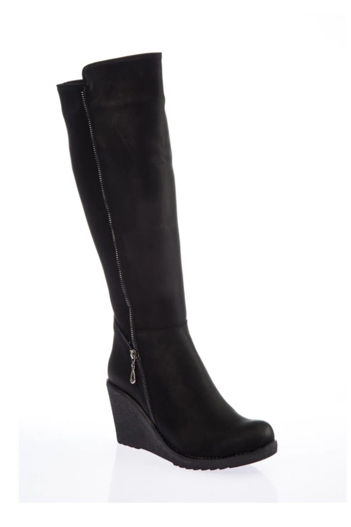 Fox Shoes  Schwarze Damenstiefel E674220209