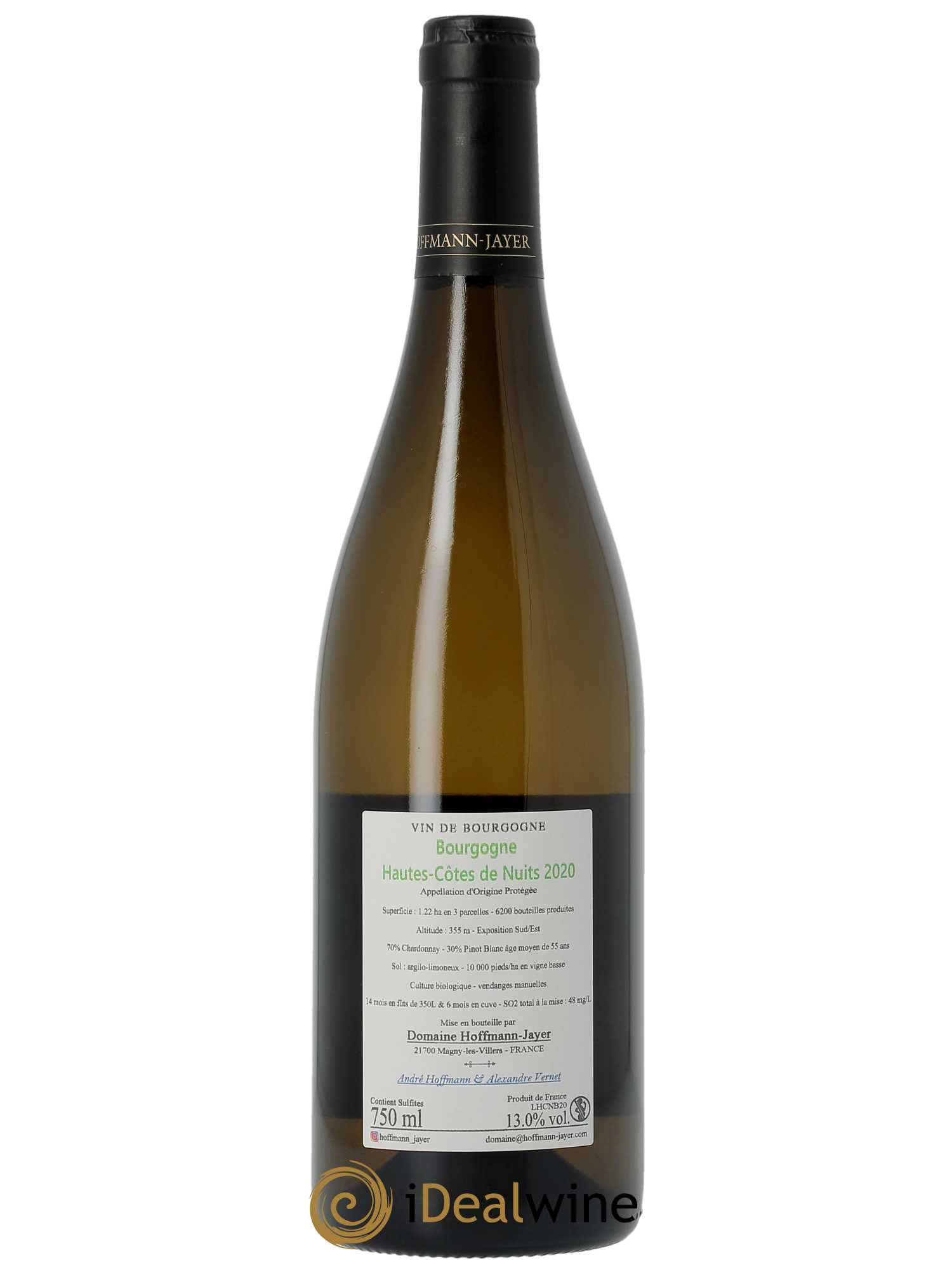 Hautes-Côtes de Nuits Hoffmann-Jayer (anciennement Jayer-Gilles)  2020 - Lot de 1 Bouteille