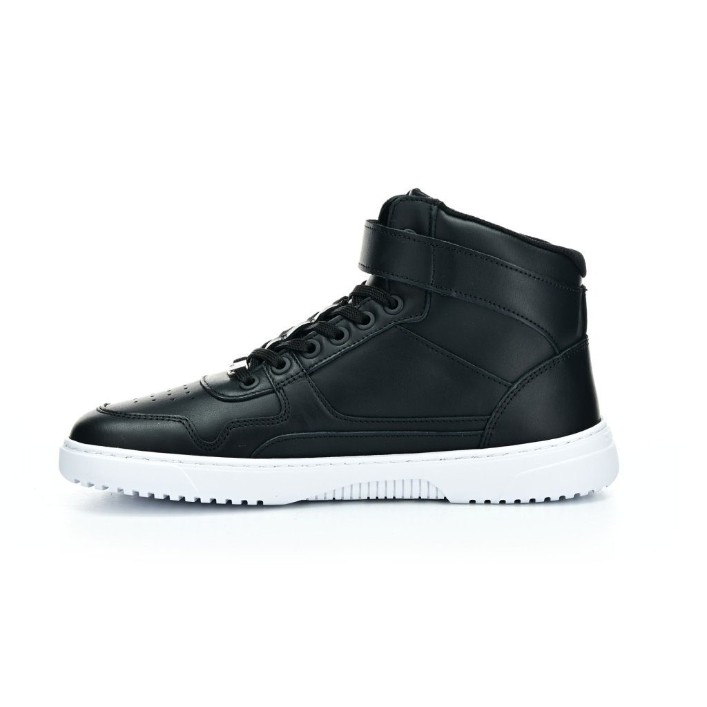 Be Lenka Barebarics Zing High Top Black White knöchelhohe Barfußsneakers