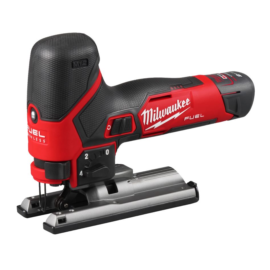 Milwaukee 4933500575 M12 FUEL FJS-422X Akku-Entkoppler-Säge, 1x 2,0 Ah, 1x 4,0 Ah Akku und Ladegerät im Koffer