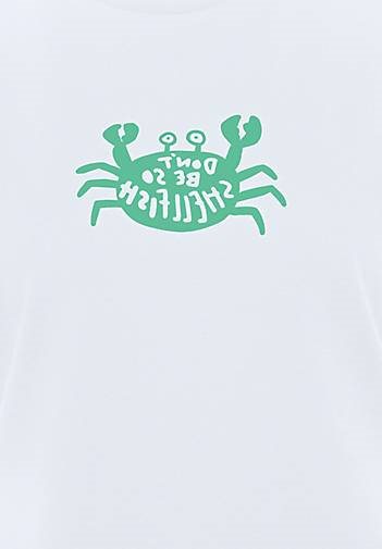 SOMWR T-Shirt T-Shirt With Shellfish Print