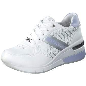 Tom Tailor Keilsneaker in weiß
