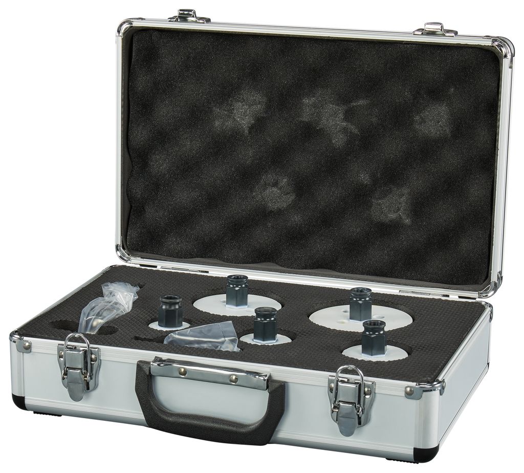 Makita Accessories E-15805 Hullsagsett 7 deler 35, 41, 51, 73, 83 mm tre/metall Ezychange i koffert