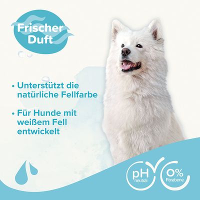 Beaphar Hunde Shampoo für weißes Fell