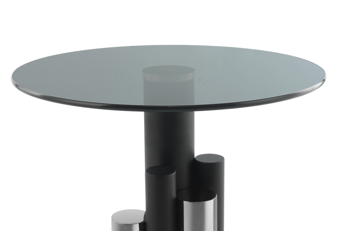 Kayoom Beistelltisch Ontario 225 Silber / Grau