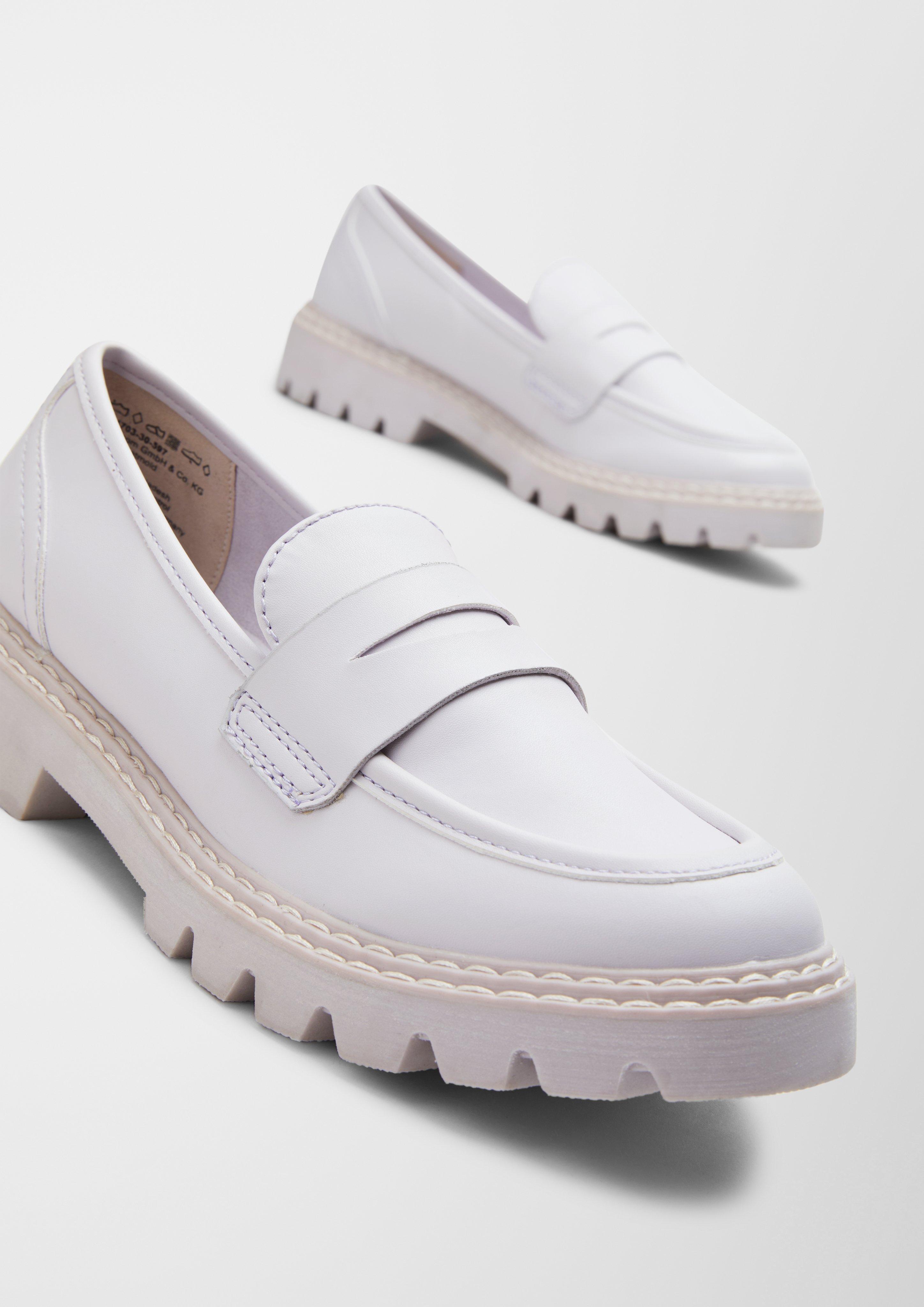 Loafer in Leder-Optik  6007346-597