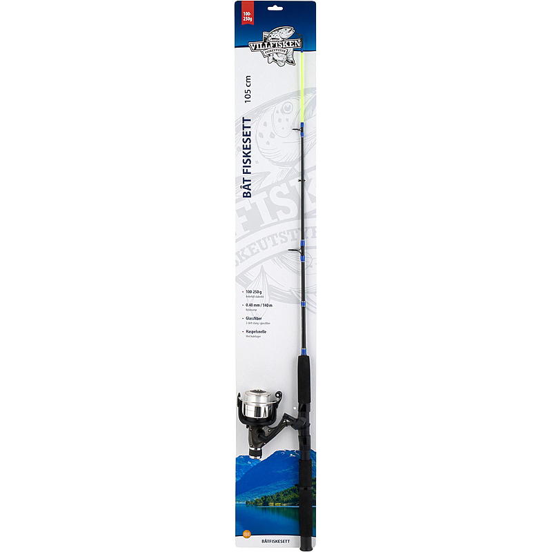Villfisken Fiskesett båt 105 cm, Villfisken