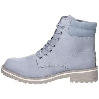 Marco Tozzi Schnür Boots in blau