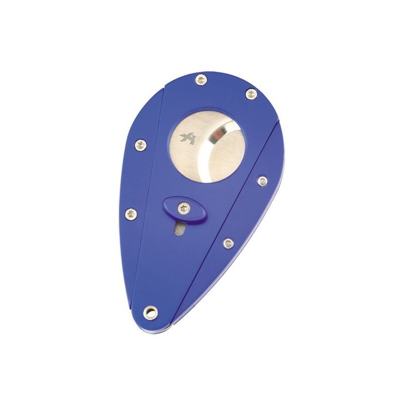 Zigarrenschneider gravur Xikar XI1 Blue Cigar Cutter.