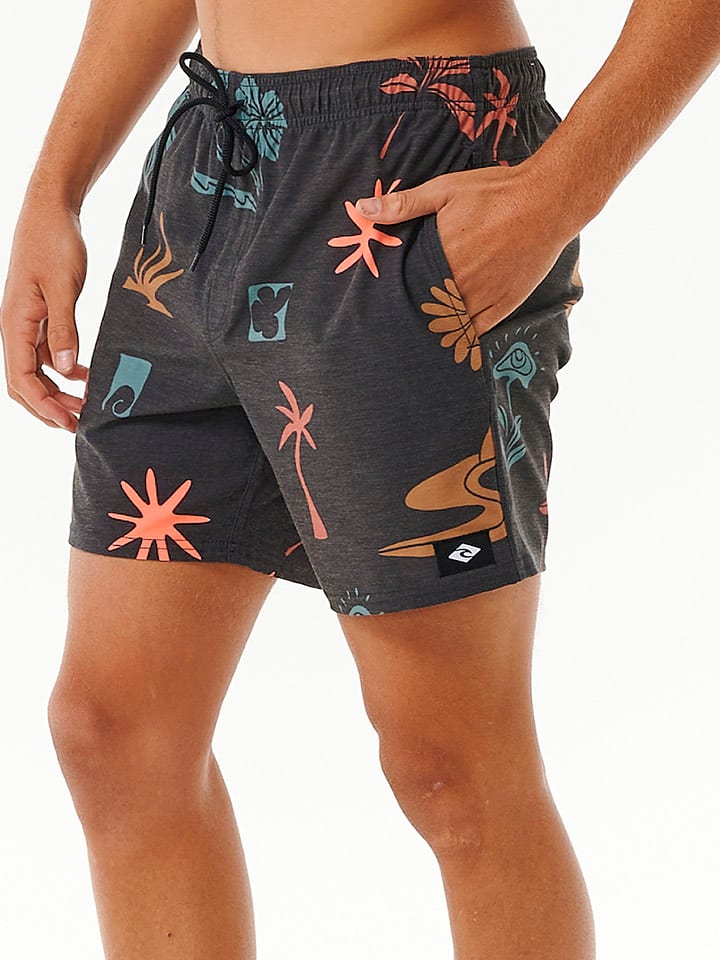 Rip Curl Badeshorts in Anthrazit günstig kaufen