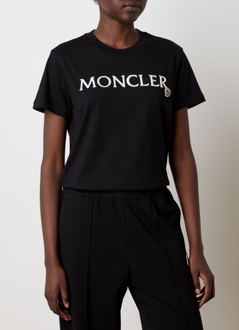 T-shirt Moncler con logo ricamato
