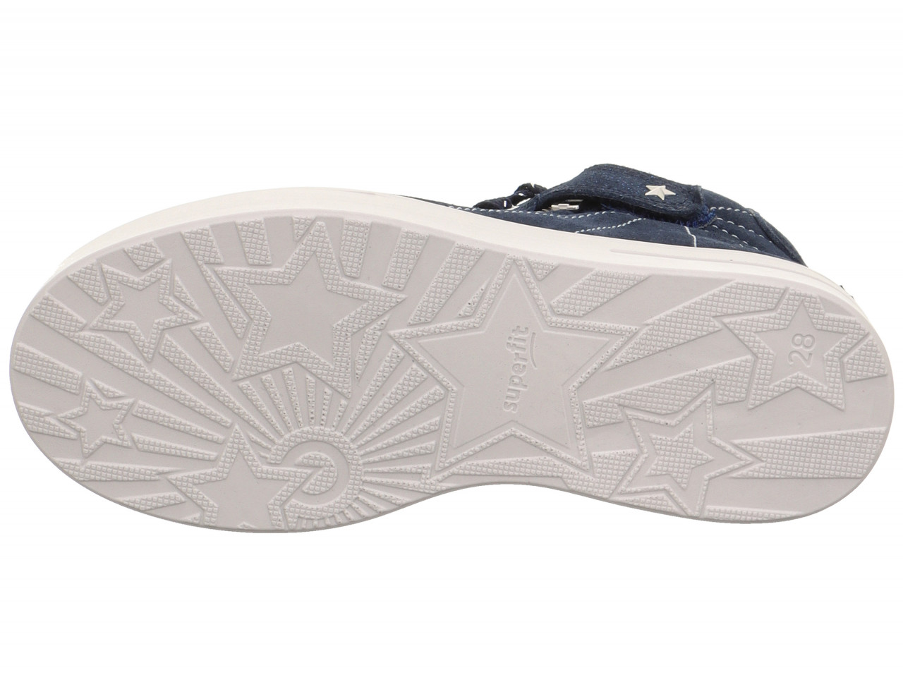 STELLA - Blau Sneaker high mit Reißverschluss
