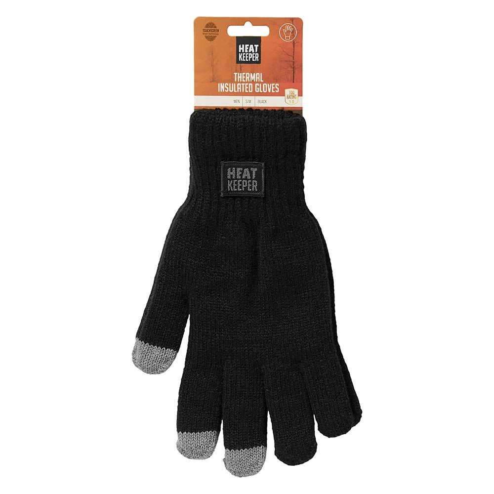 Heat Keeper I-touch Black Herren thermische Handschuhe