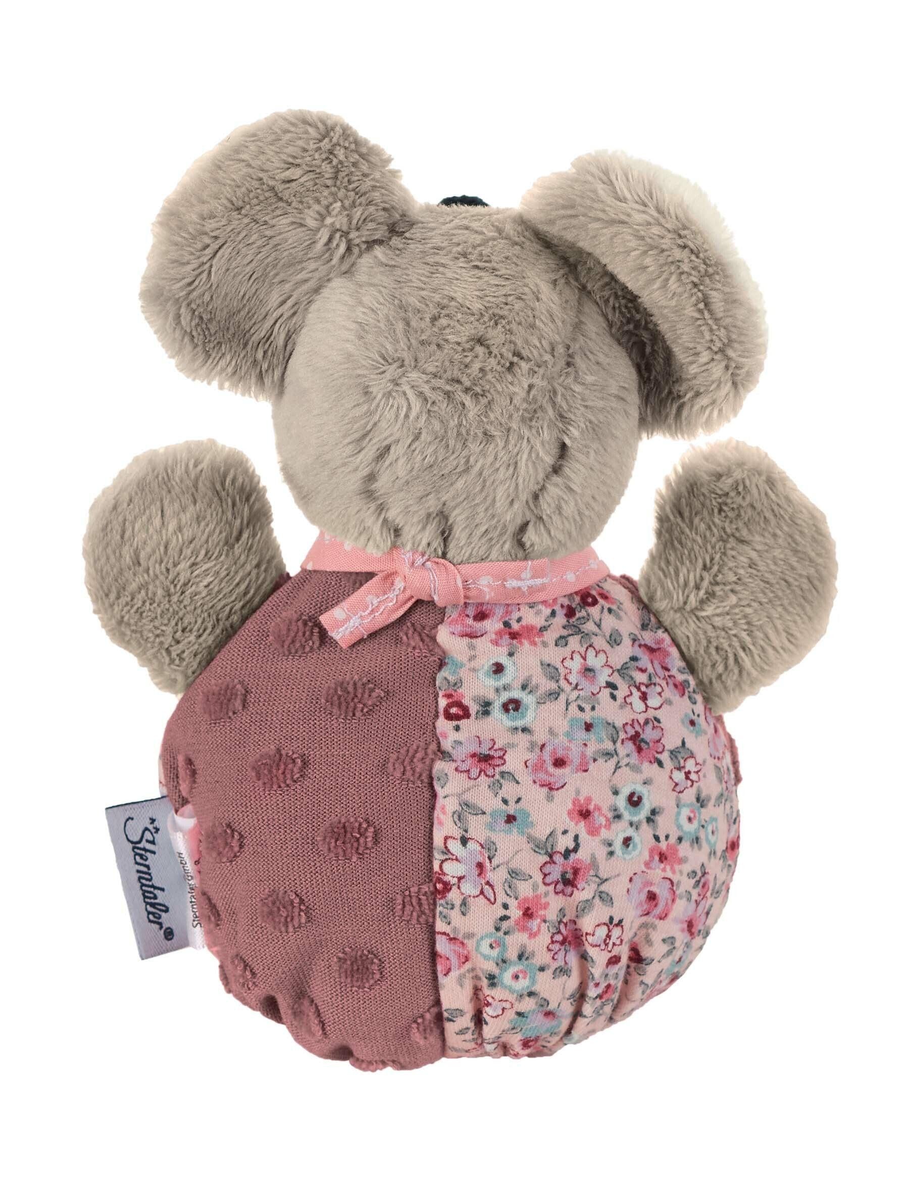 Knuddelsäckchen Maus Mabel in Rosa, 14 cm