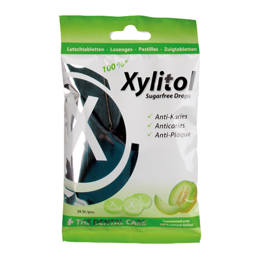 MIRADENT Xylitol Drops zuckerfrei Melon  60 g  Bonbons