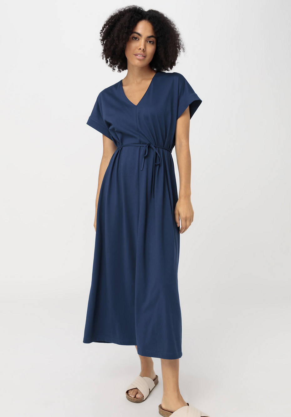 Jersey-Kleid aus reiner Bio-Baumwolle