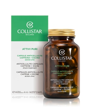 Collistar Pure Actives Anticellulite Capsules Caffeine+Escin Körperserum-14 ml