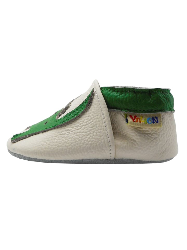 Yalion Leder-Krabbelschuhe 