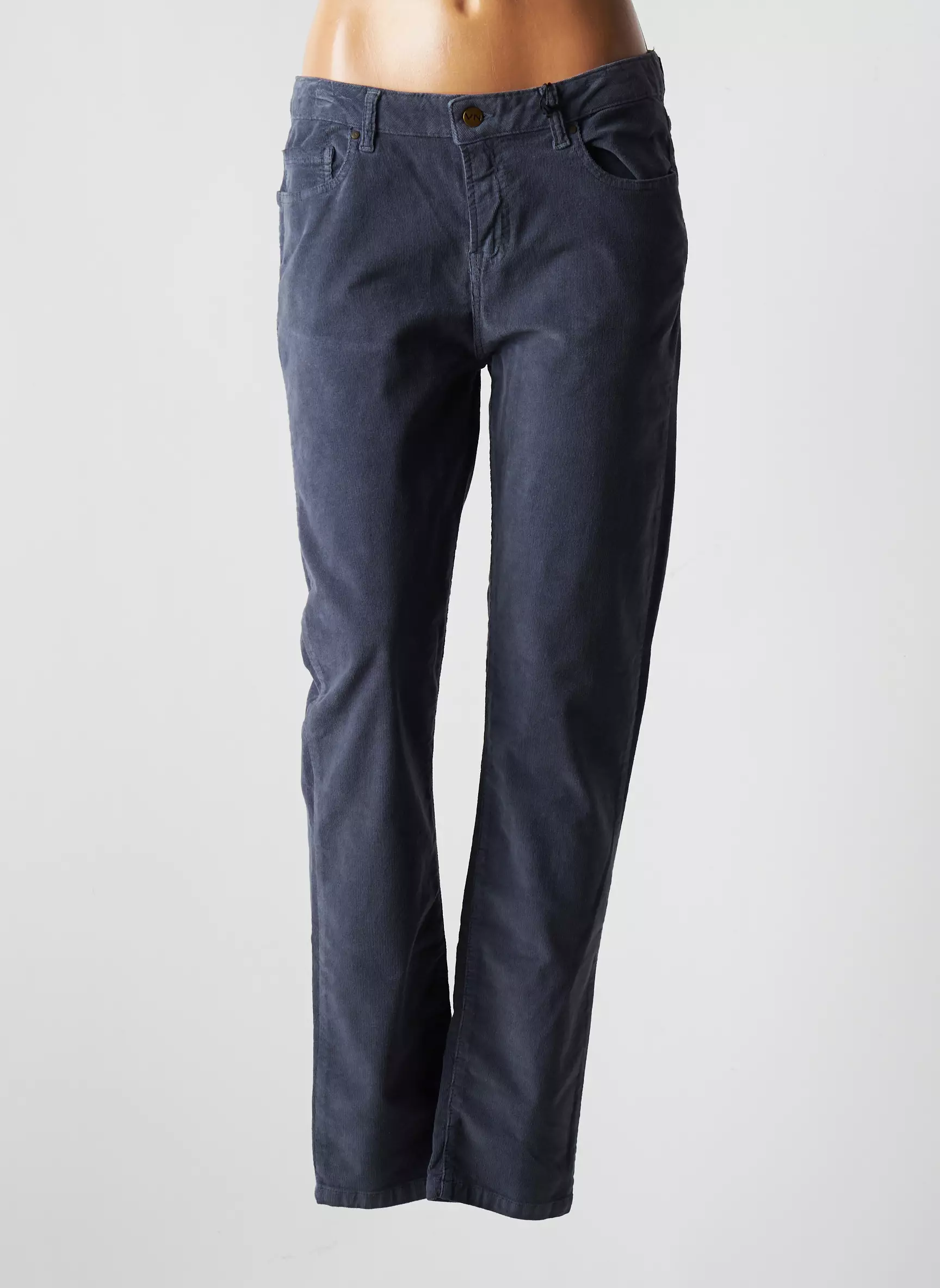 Votre Nom Pantalons Slim Femme couleur bleu