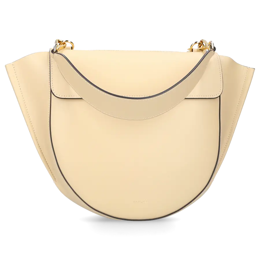 Wandler - Handtasche HORTENSIA MEDIUM Kalbsleder - beige