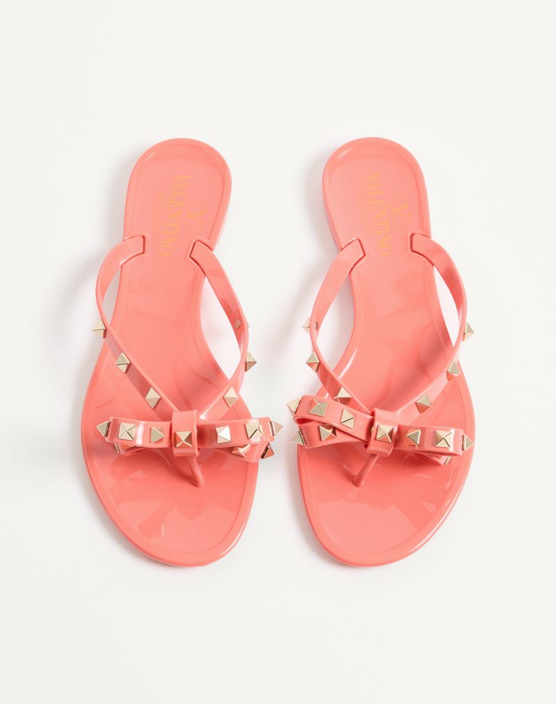 Chinelo de borracha Rockstud