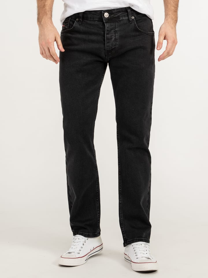 Lorenzo Loren Jeans in Schwarz günstig kaufen