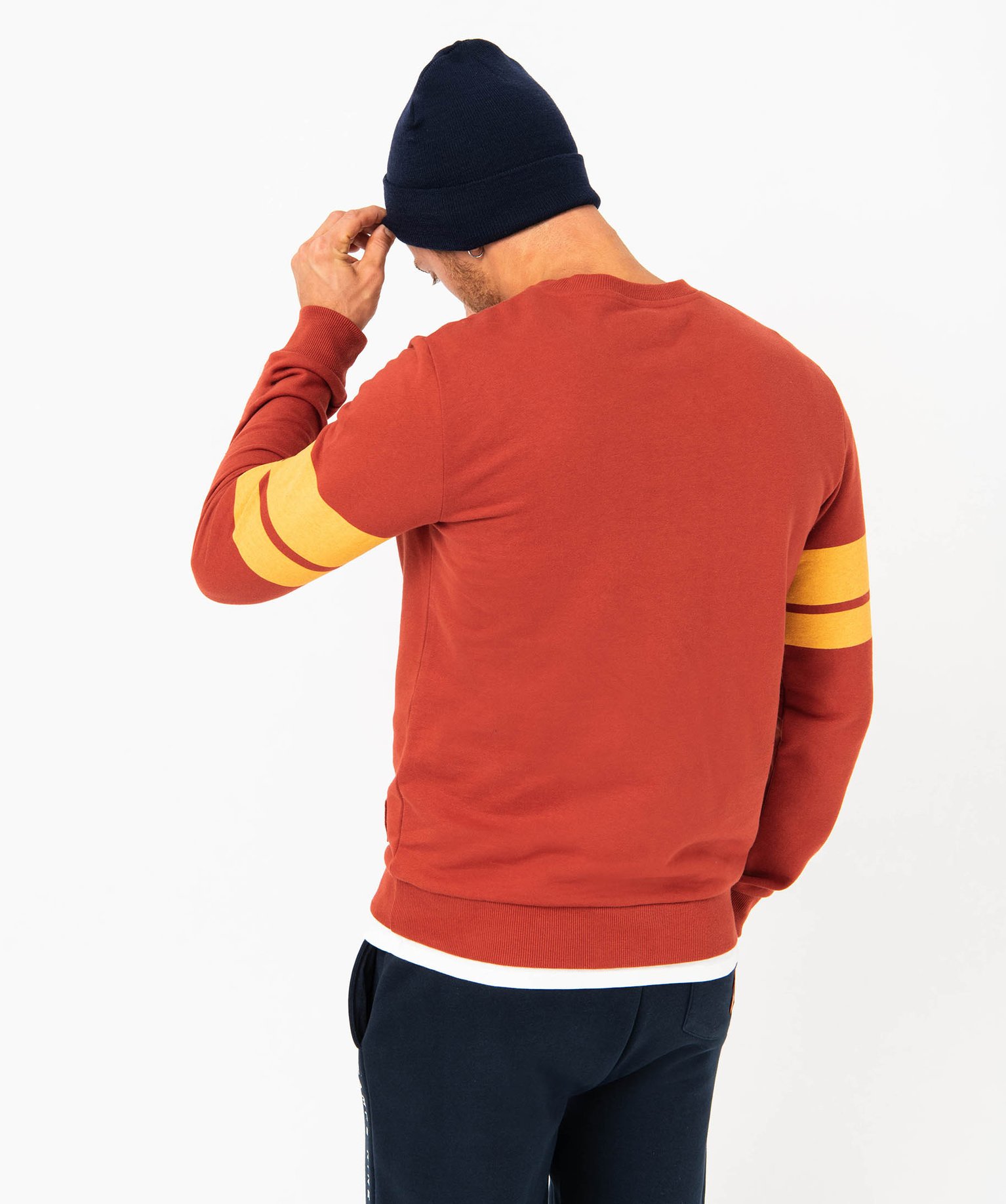 Sweat à col rond homme - Camps United rouge | GEMO