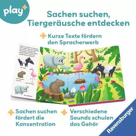 Play+ Mein allererstes Soundbuch: Im Dschungel