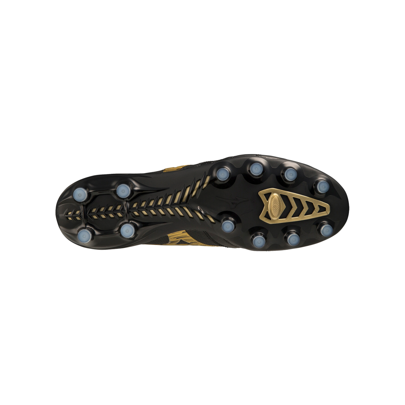 Mizuno Morelia Neo IV Made in Japan FG Schwarz Gold F50