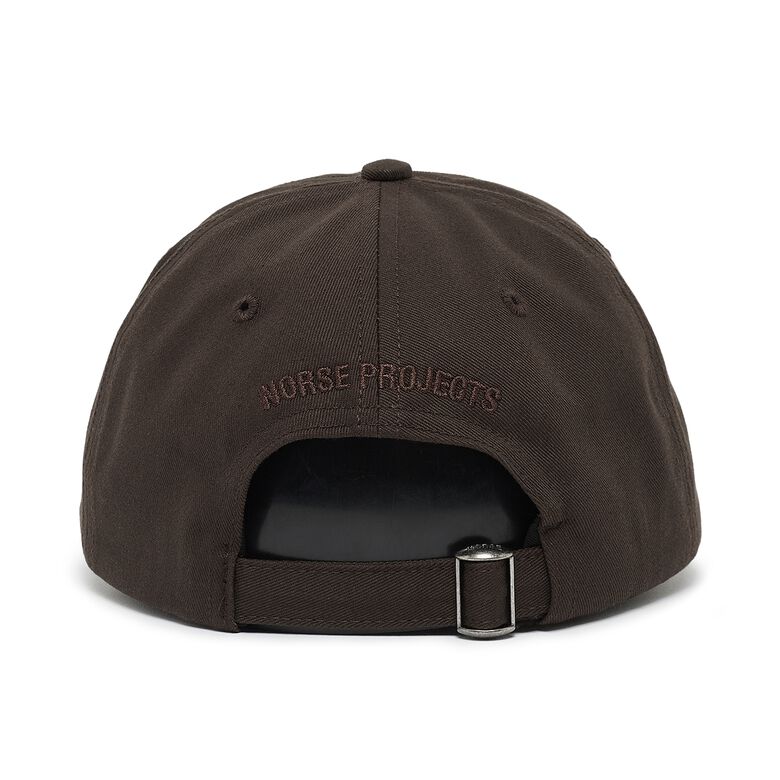 Norse Projects Twill Sports Cap espresso