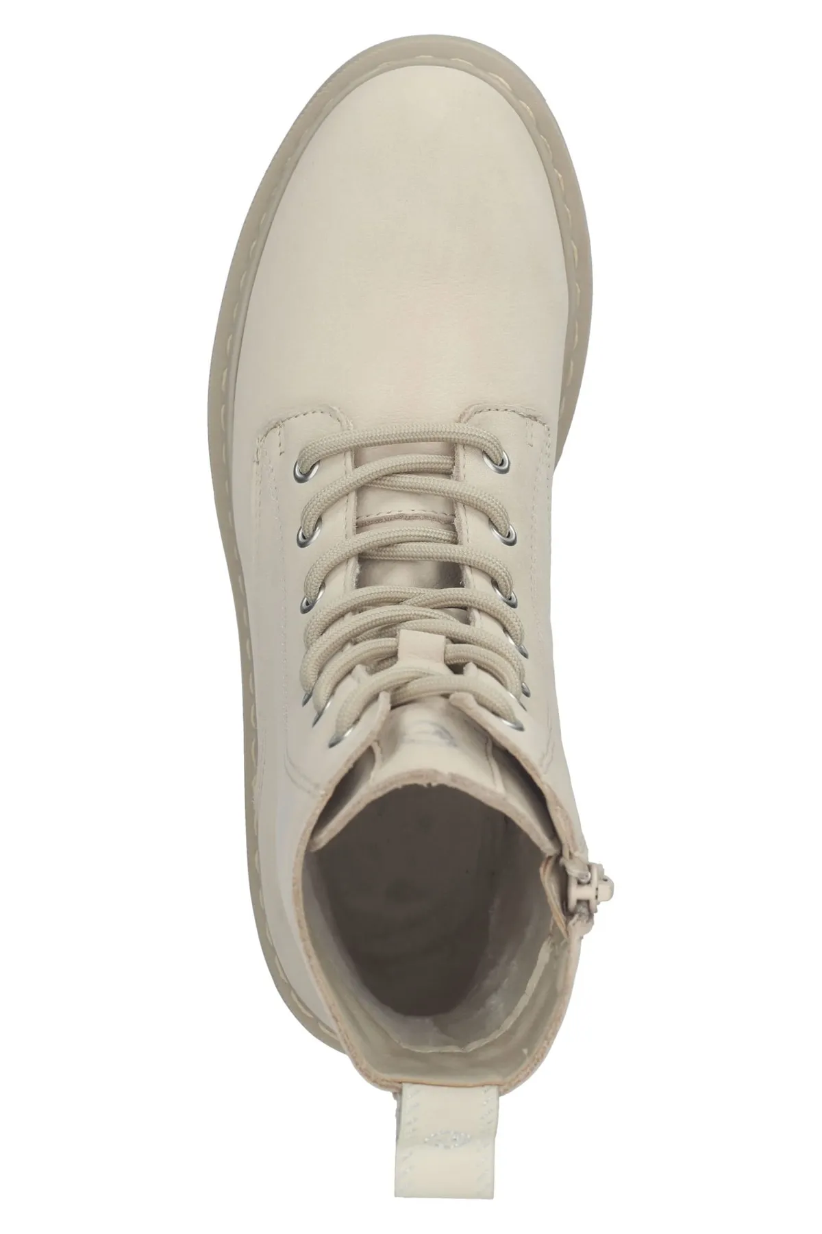 Tamaris  Stiefelette - Beige - Blockabsatz