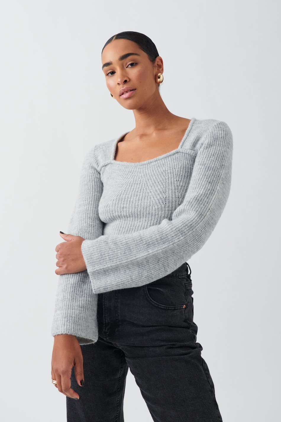 Knitted top